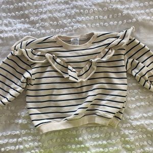 Zara 3/4 sweatshirt
